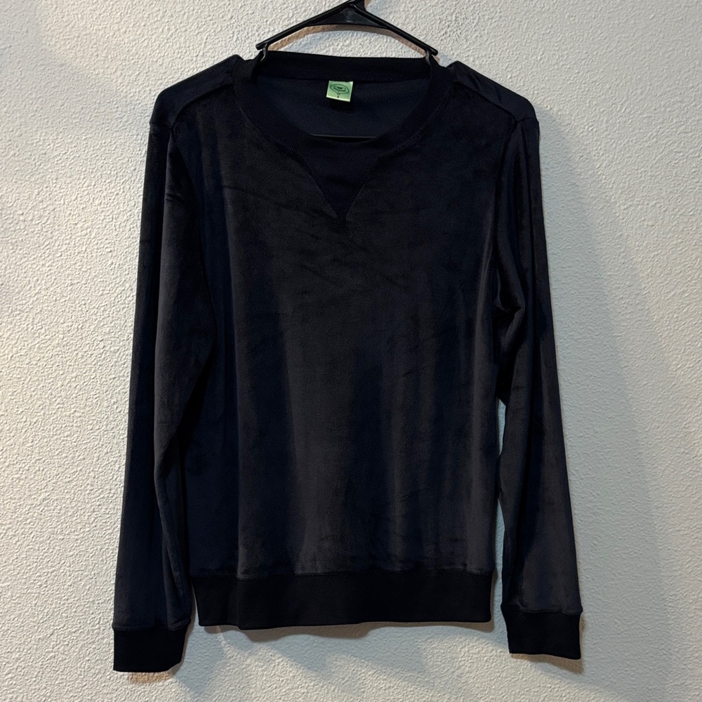 Honeydew Intimates Dark Blue Velour Pullover